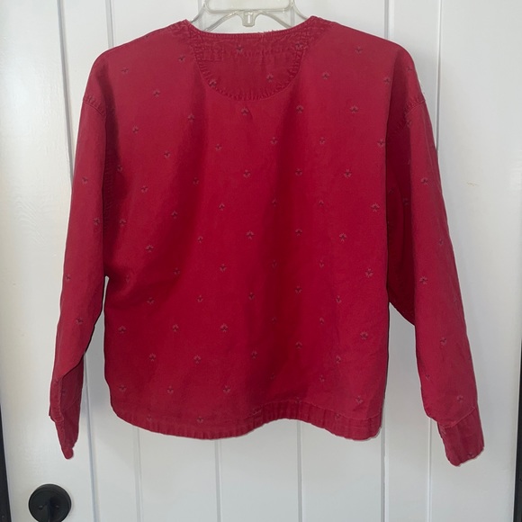Red Crop Top Size M Sudden Impact - Picture 5 of 5